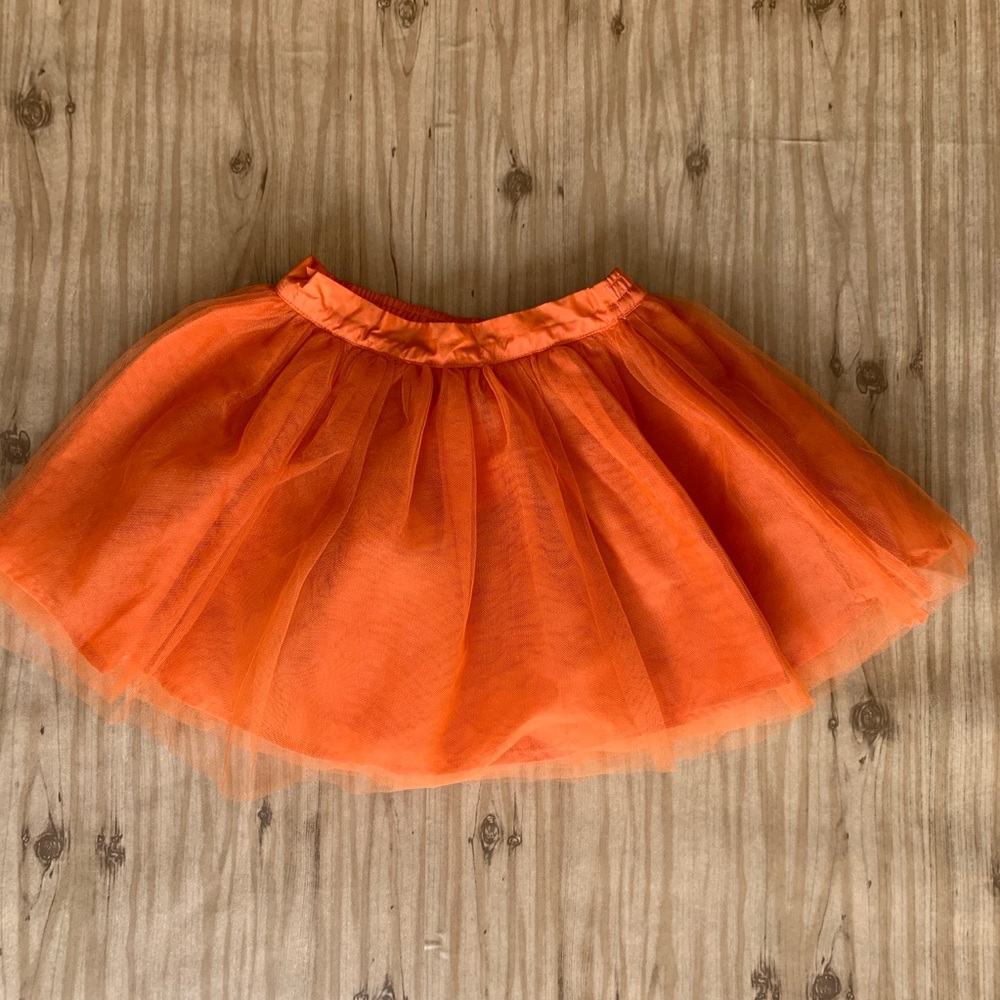 NWT Janie and Jack Le Artiste Orange Tutu